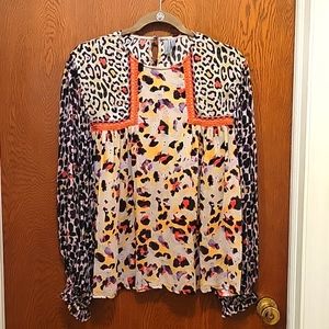 Blank London Small animal print top